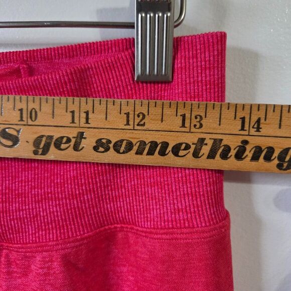 EUC LIKE NEW PINK VICTORIA'S SECRET PINK SEAMLESS LEGGINGS SIZE LARGE - Picture 13 of 15
